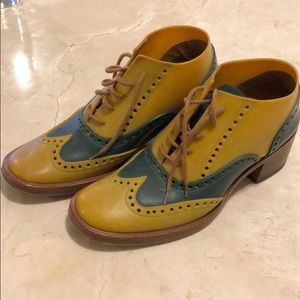 Vintage oxford shoes size 38.5- made in Italy